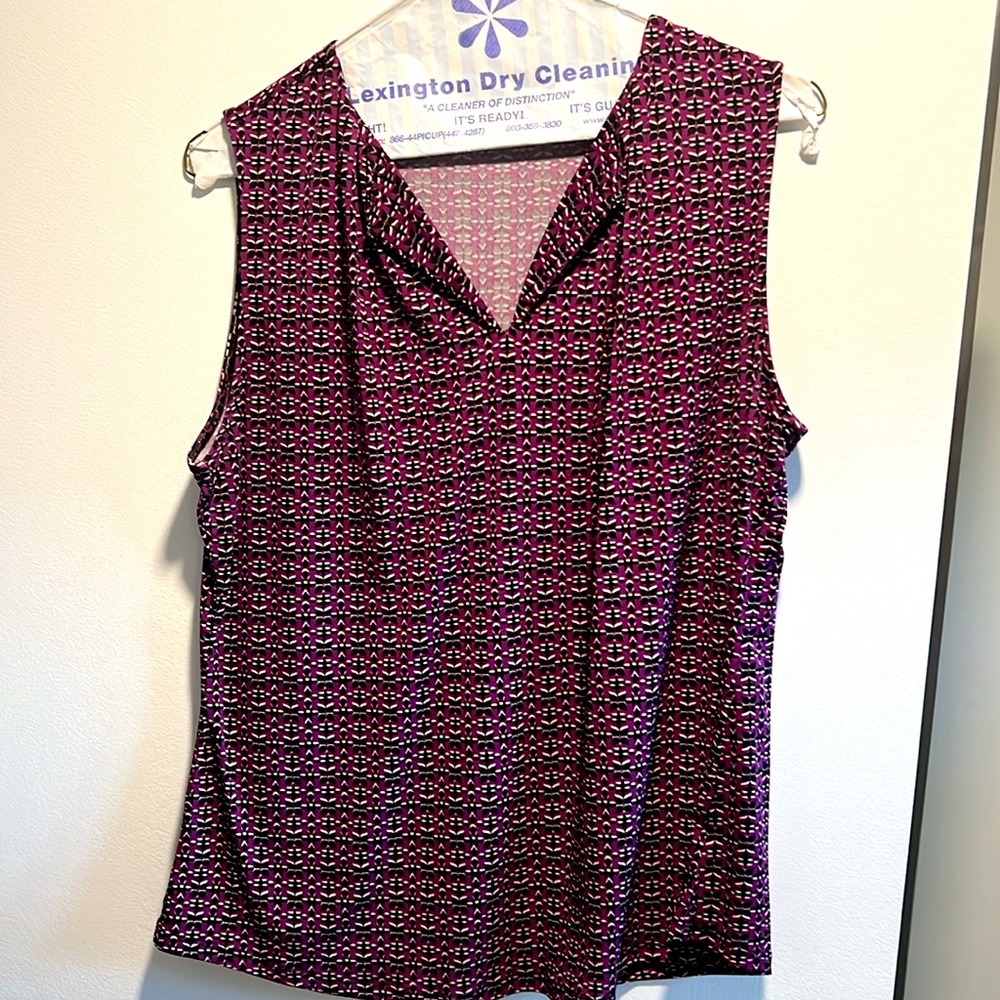 Liz Claiborne blouse. XL. Sleeveless